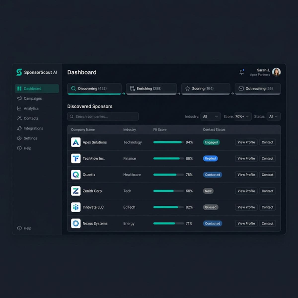 SponsorScout AI